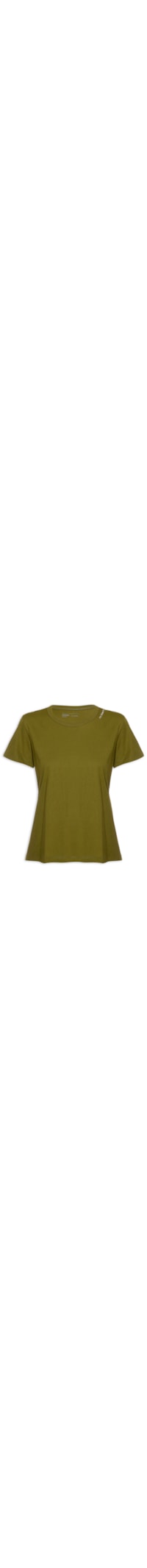 Camiseta Feminina Detalhe - Verde