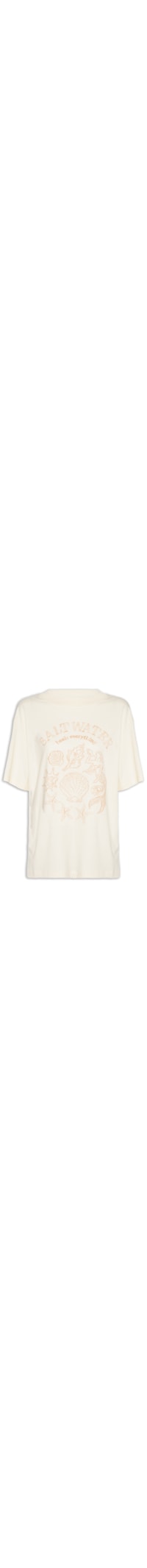 Camiseta Feminina Double Salt Water – Bege