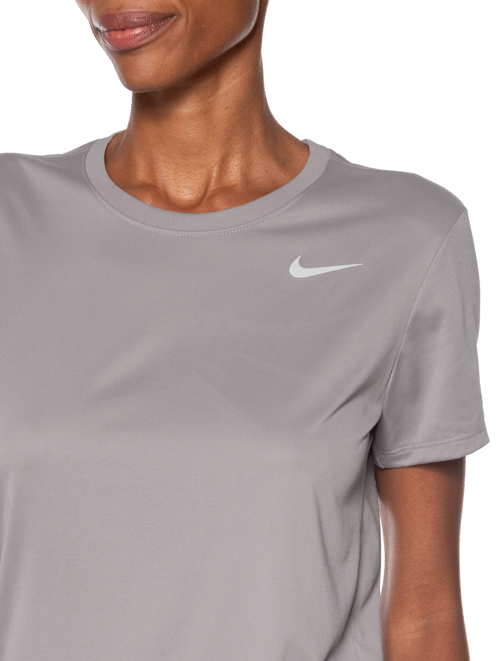 Camiseta Feminina Dri-Fit Marrom Nike