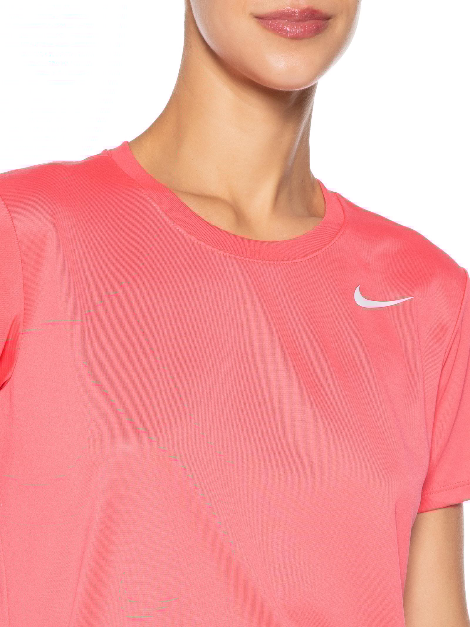 Camiseta Feminina Dri-Fit Rosa Nike