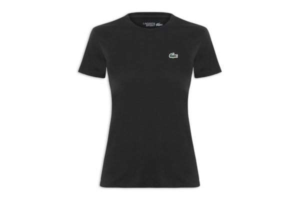 Camiseta Feminina em Jersey Core Essentials Sport - Preto