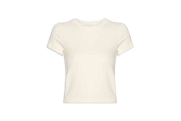 Camiseta Feminina Essential Baby Tee - Amarelo