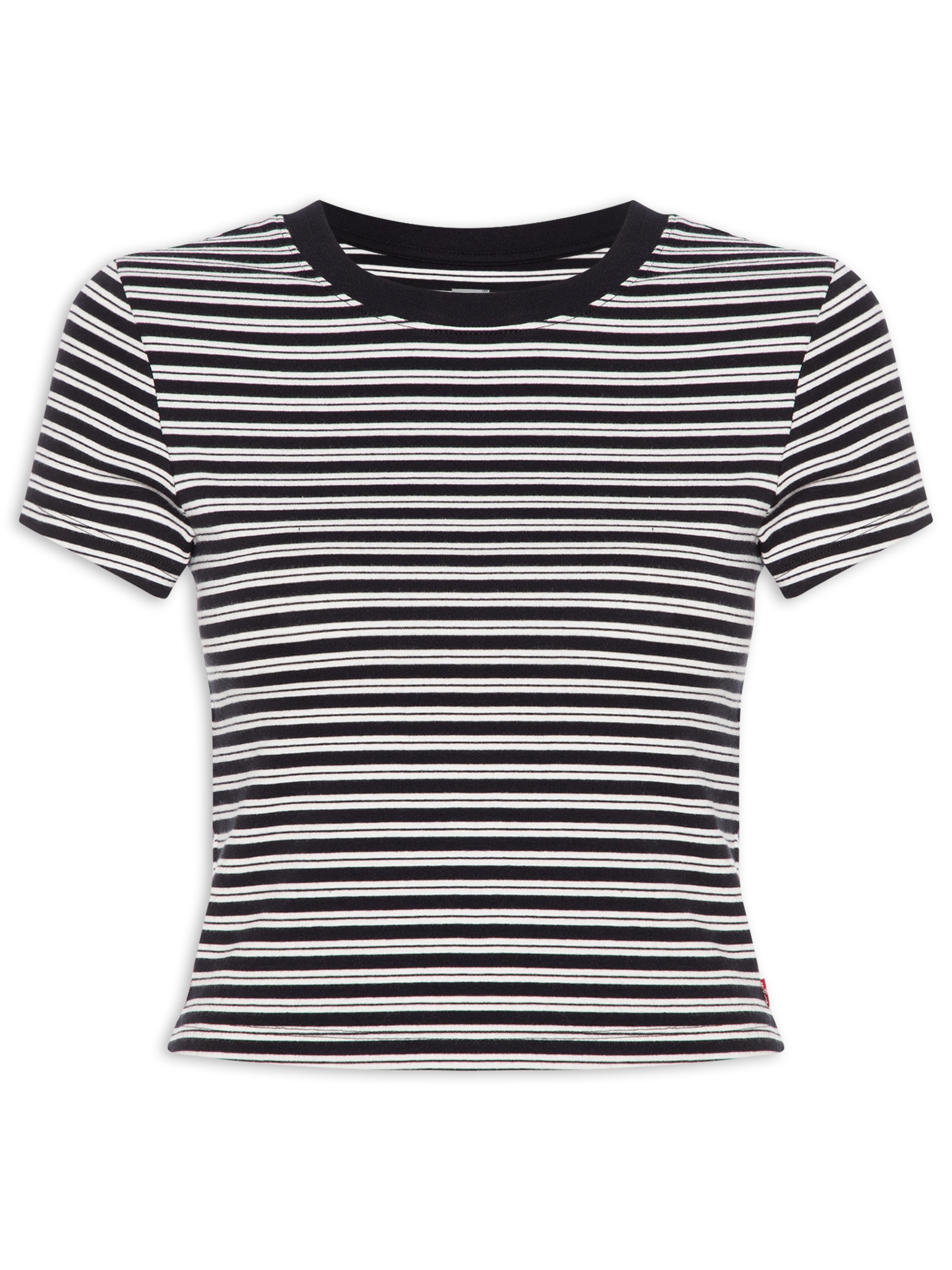 Camiseta Feminina Essential Baby Tee Preto Levi's