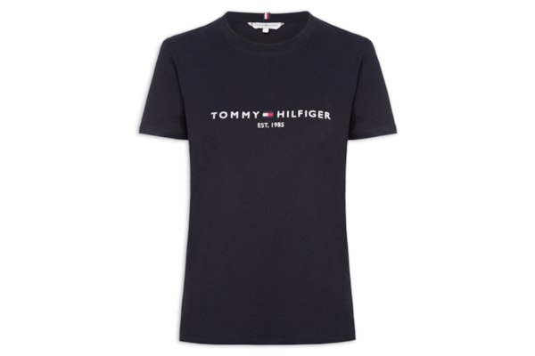 Camiseta Feminina Essential Nk Regular Tee - Azul