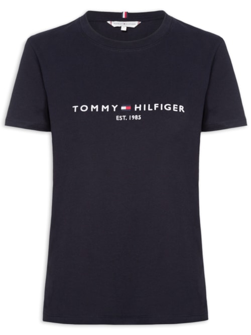 Camiseta Feminina Essential Nk Regular Tee – Azul