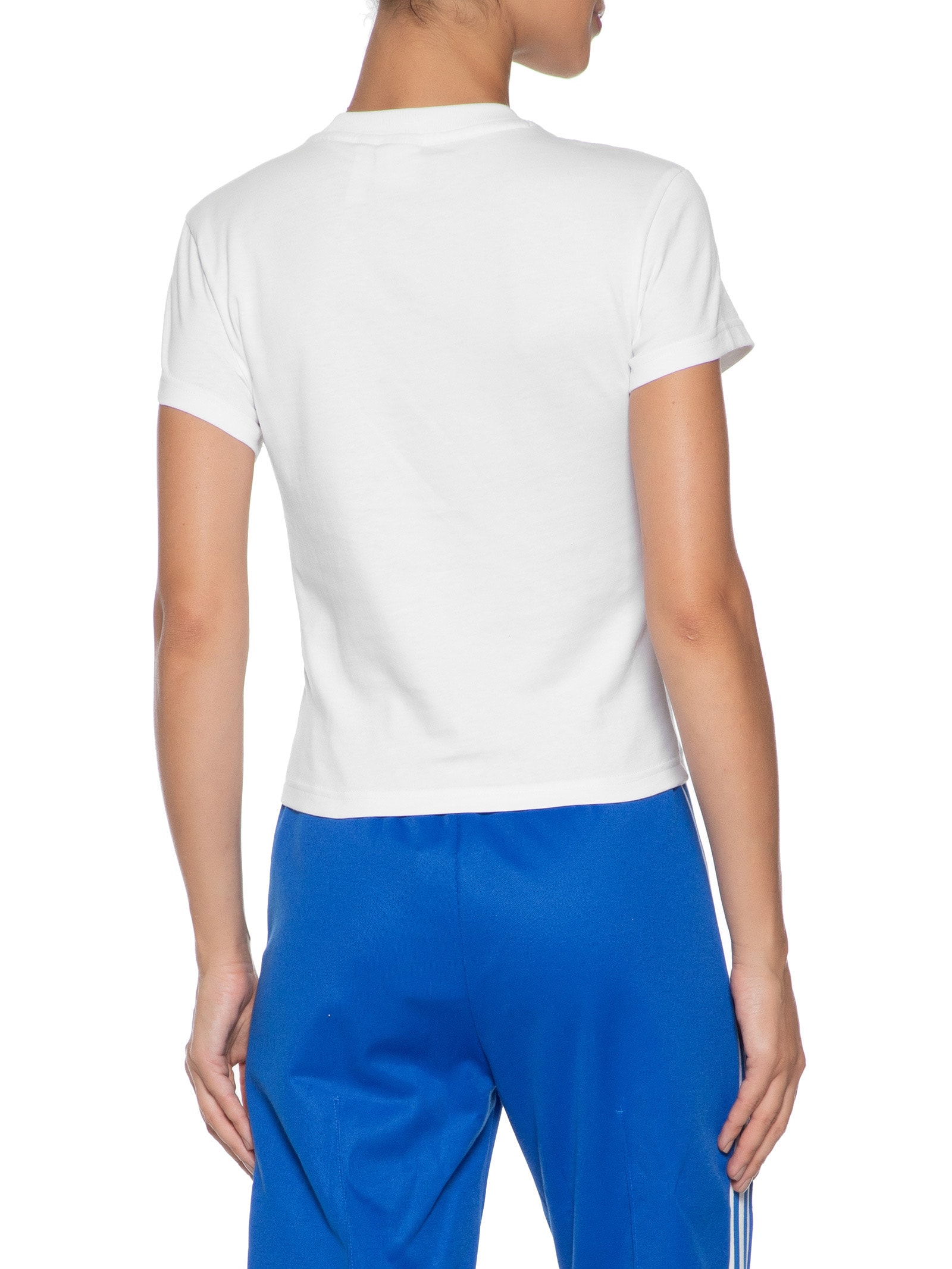 Camiseta Feminina Essential Slim Branco Adidas Originals