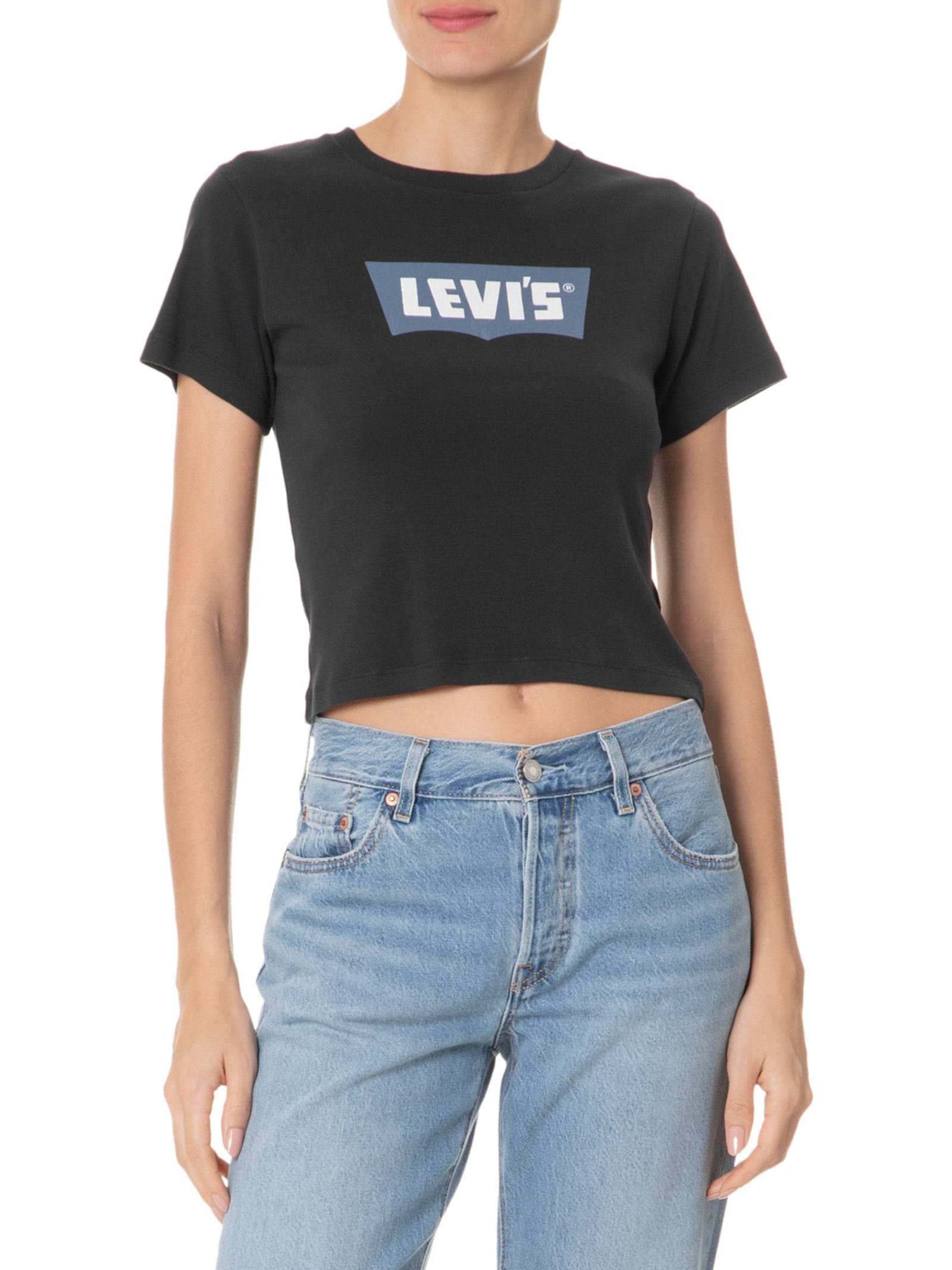 Camiseta Feminina Essential Sporty Preto Levi's