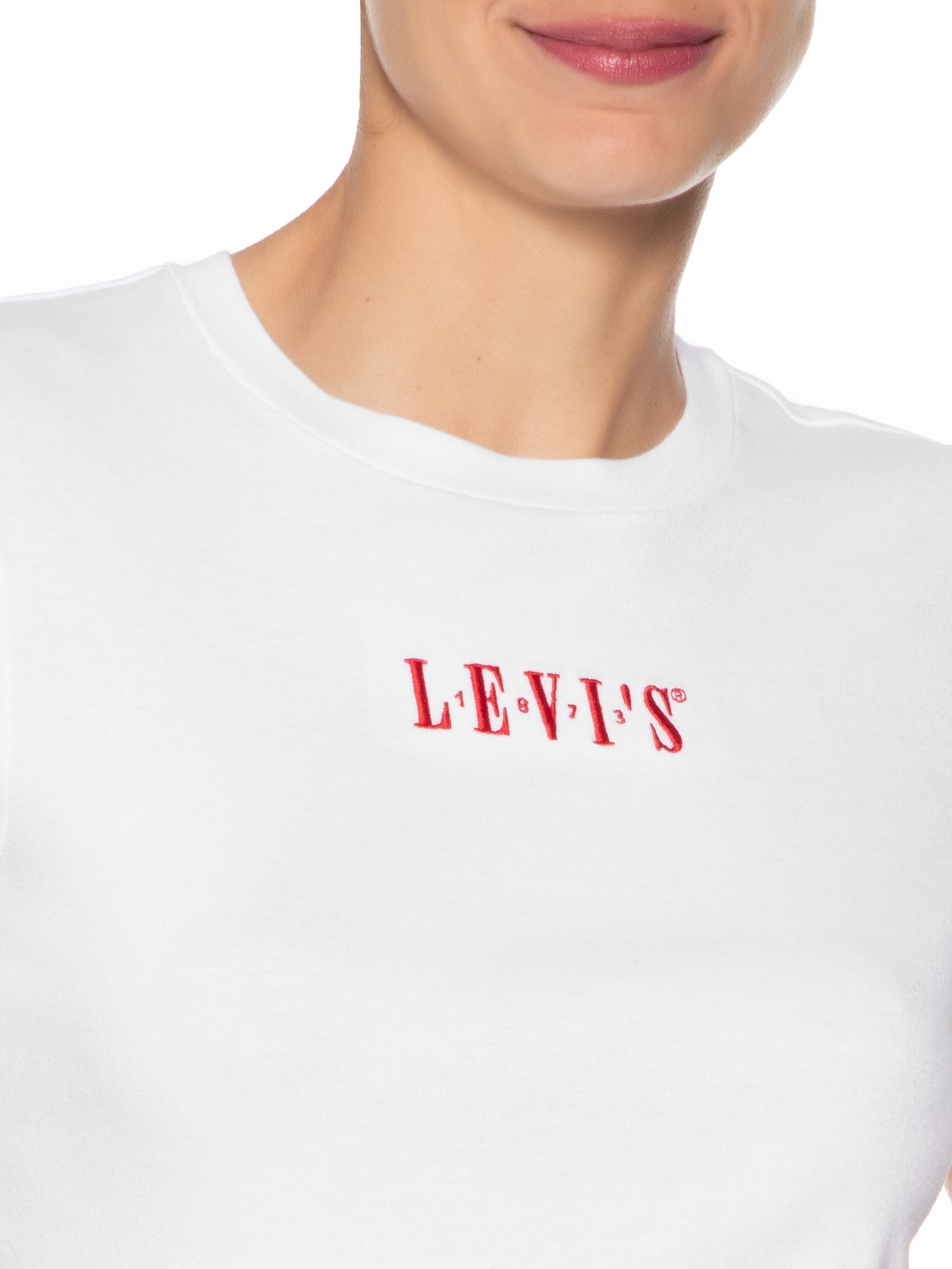 Camiseta Feminina Essential Tee Branco Levi's