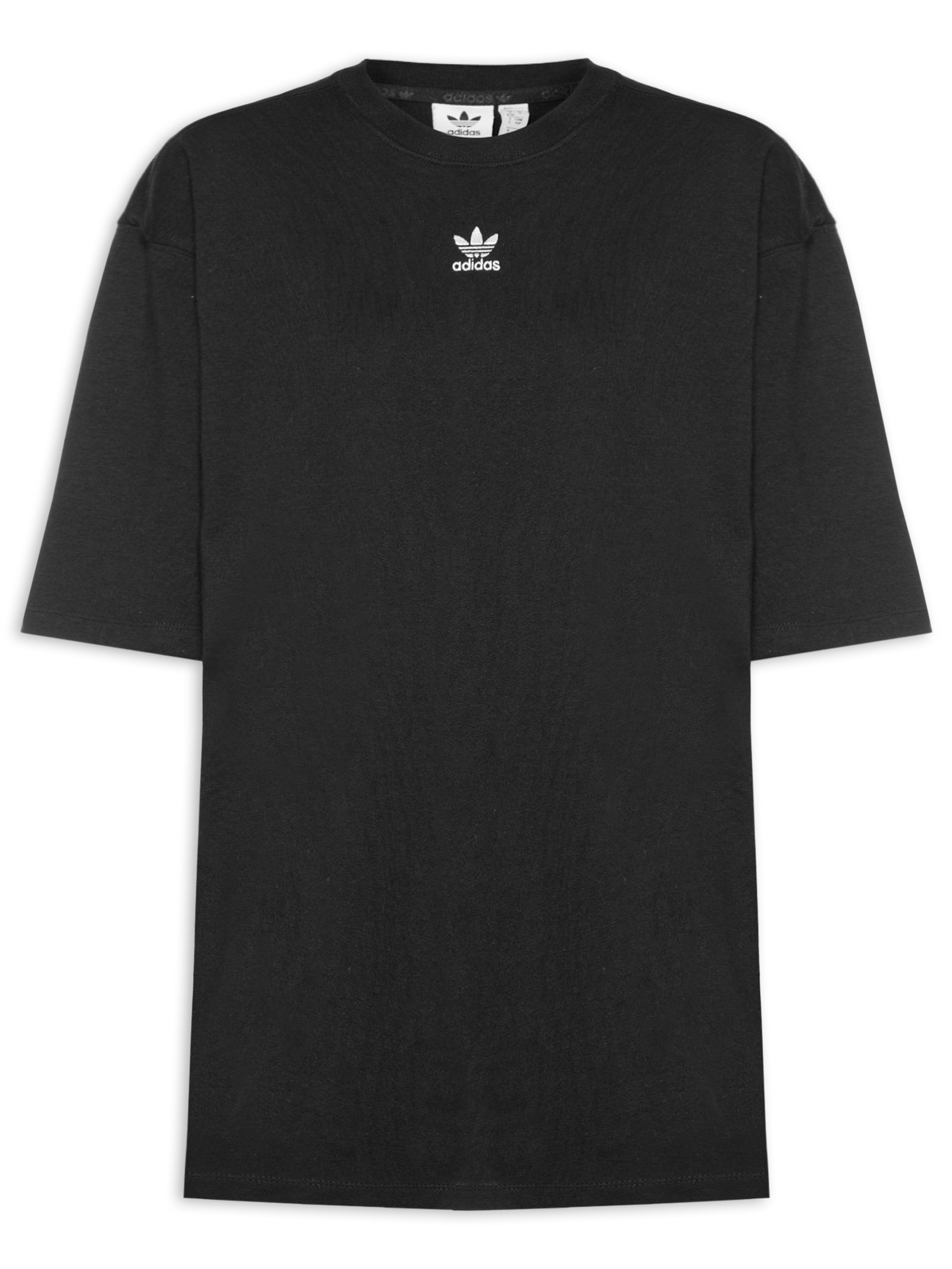 Camiseta Feminina Essentials Boyfriend Preto Adidas Originals