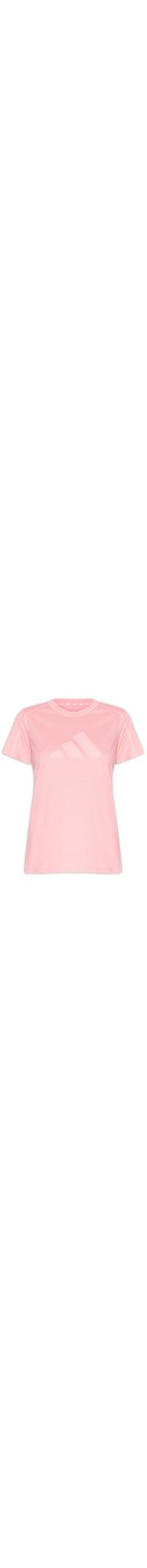Camiseta Feminina Essentials Logo - Rosa
