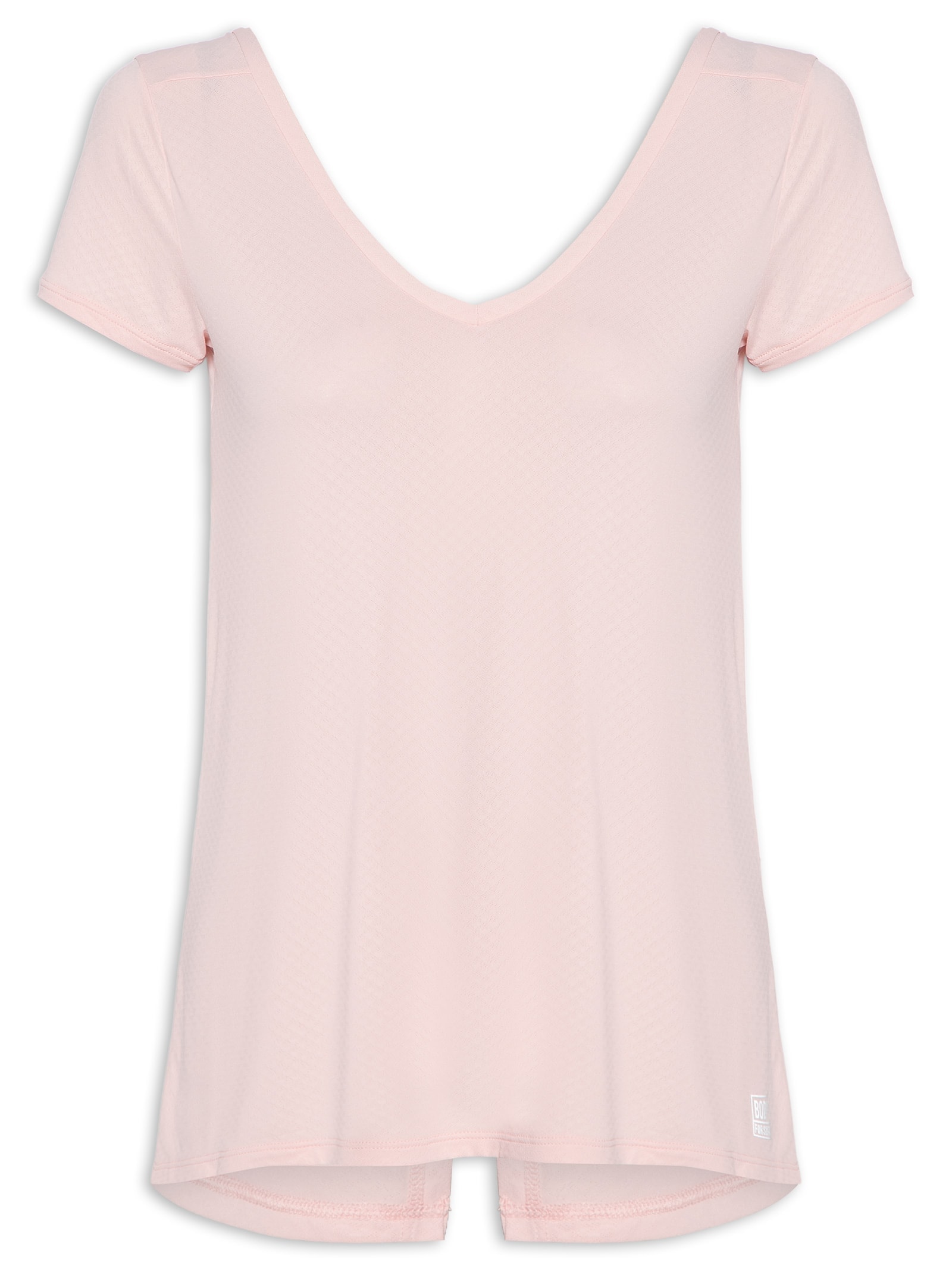 Camiseta Feminina Essentials Rosa Body For Sure
