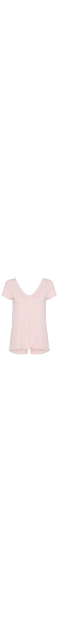 Camiseta Feminina Essentials - Rosa