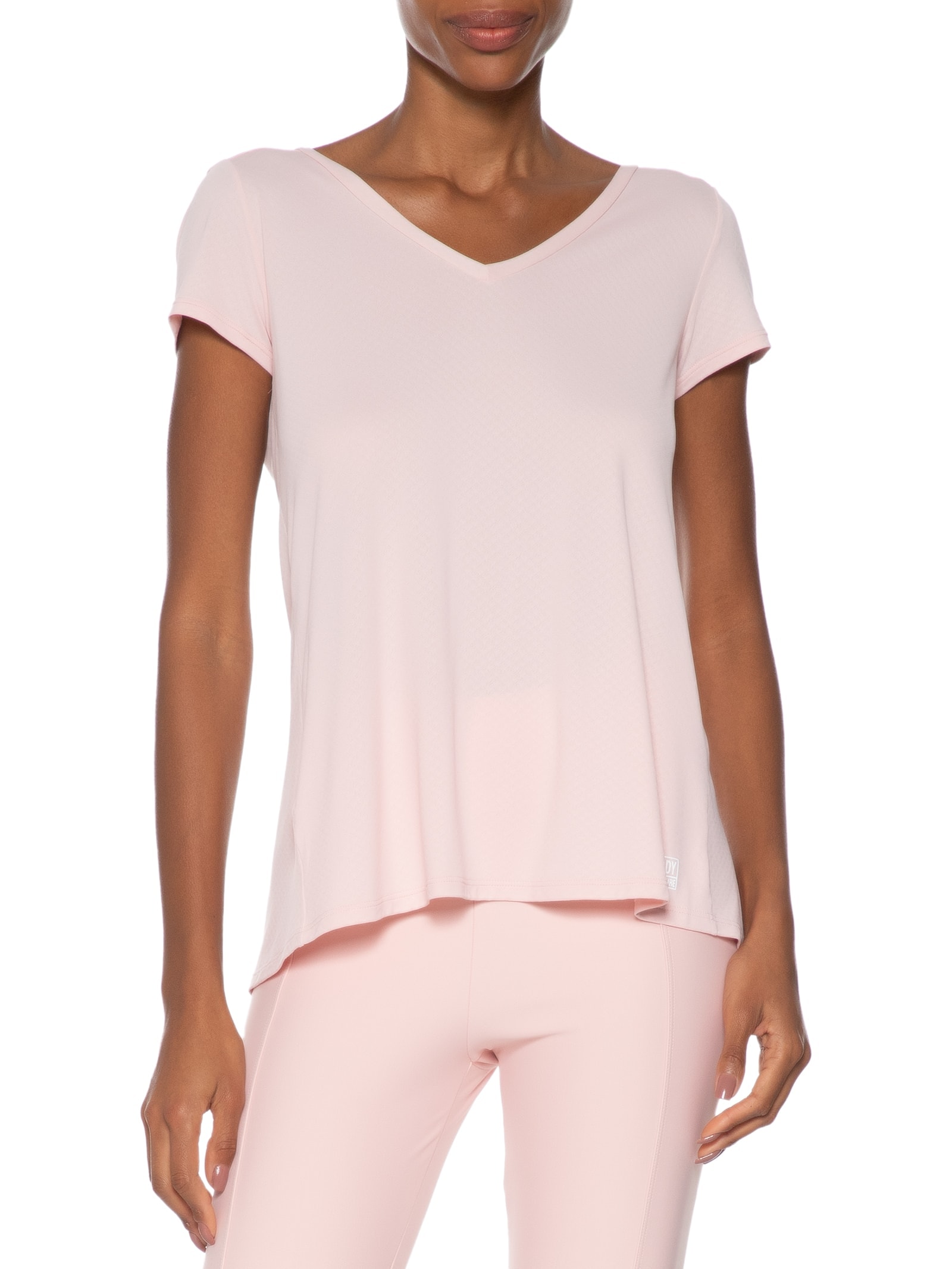 Camiseta Feminina Essentials Rosa Body For Sure