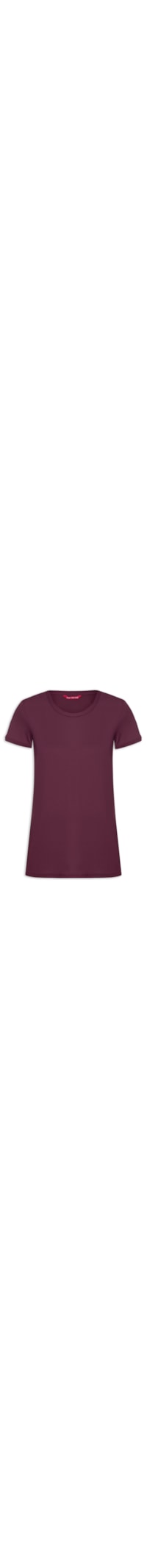 Camiseta Feminina Essentials - Vinho