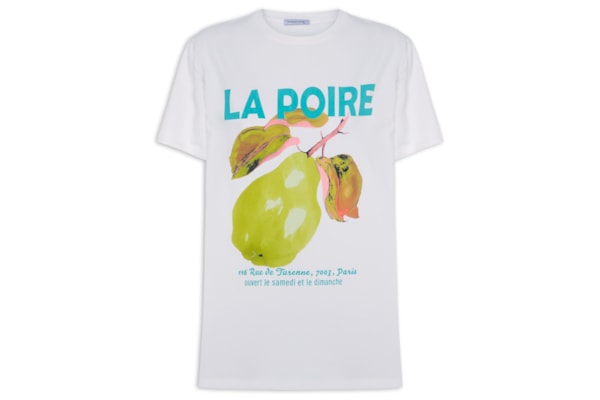 Camiseta Feminina Estampa La Poire - Off White