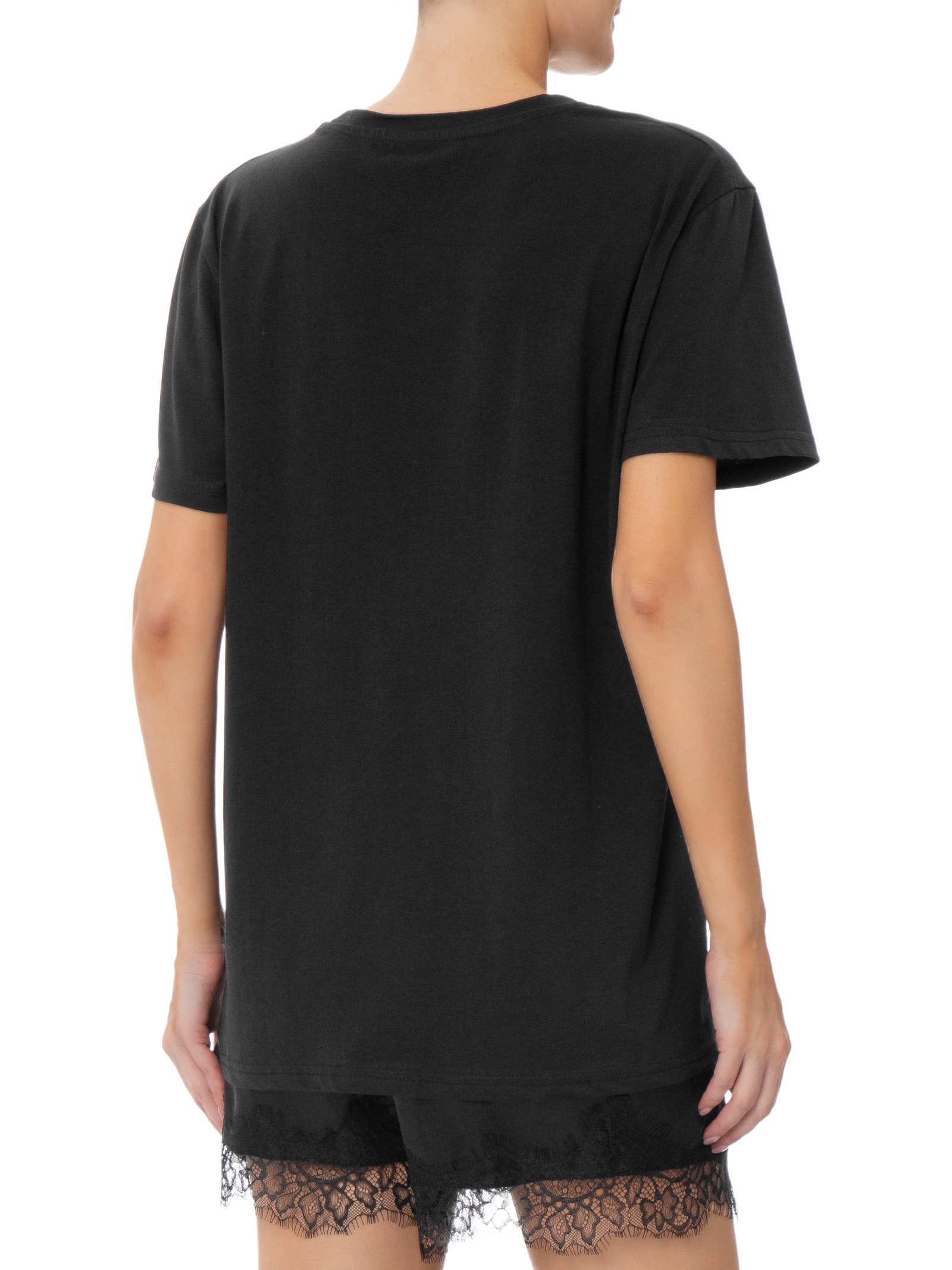 Camiseta Feminina Estampa La Poire Preto Market 33
