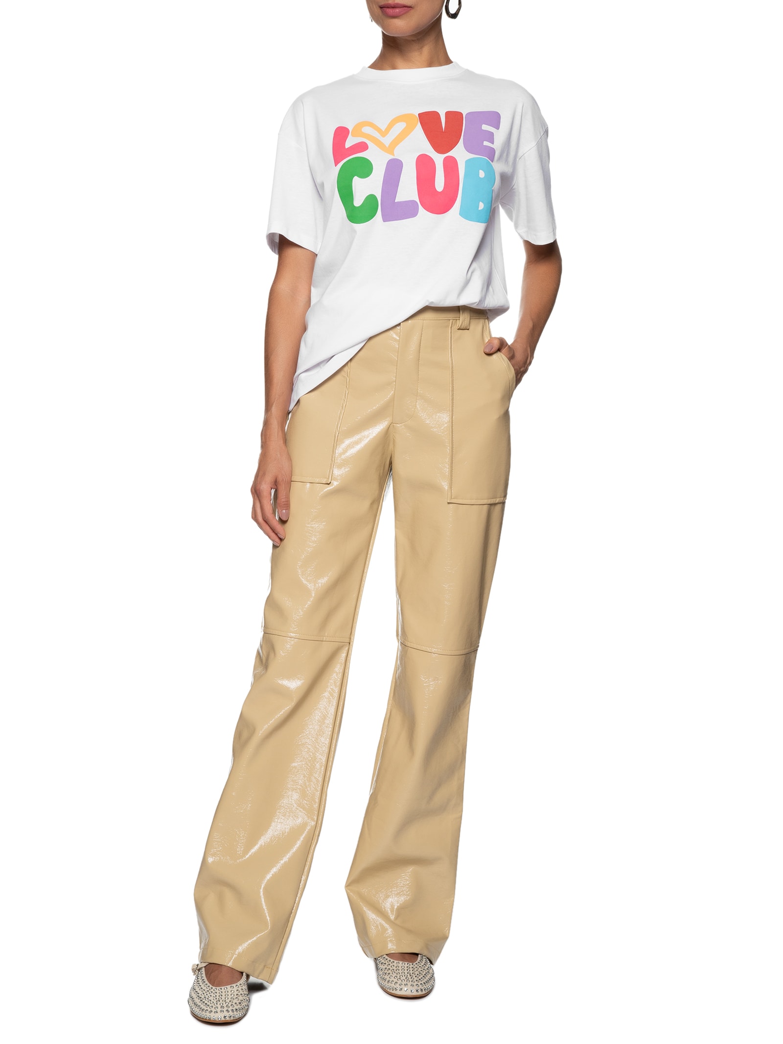 Camiseta Feminina Estampada Branco  Market 33