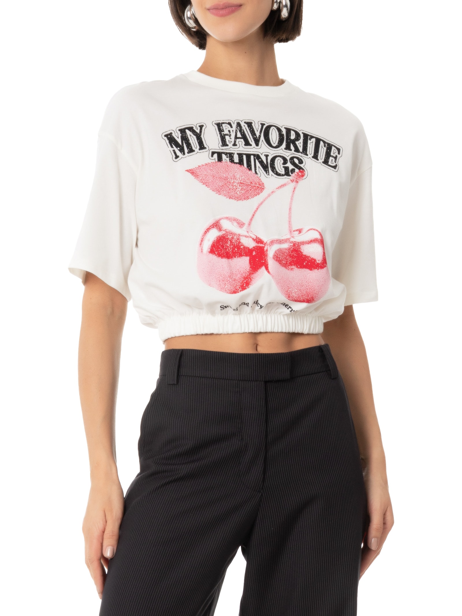 Camiseta Feminina Estampada Branco My Favorite Things