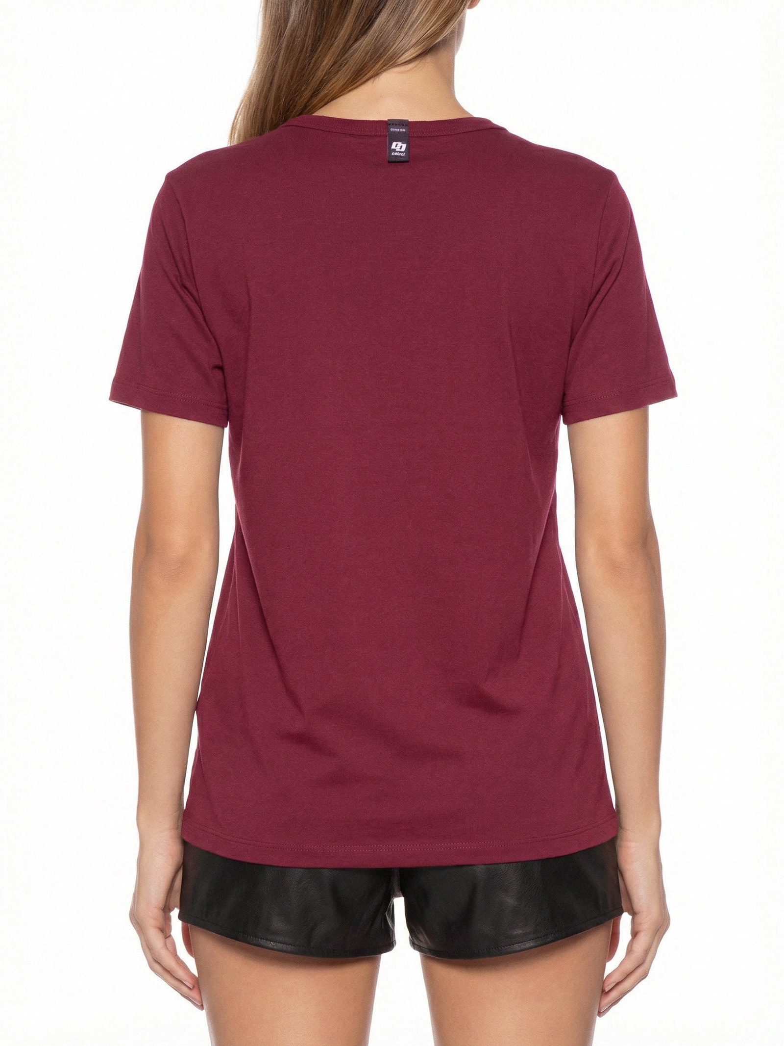 Camiseta Feminina Estampada Vermelho Colcci