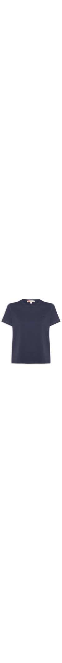 Camiseta Feminina Favorite Cotton Tee - Azul