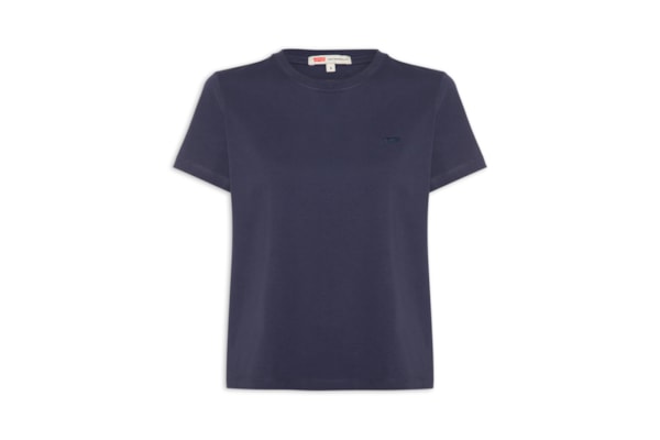 Camiseta Feminina Favorite Cotton Tee - Azul