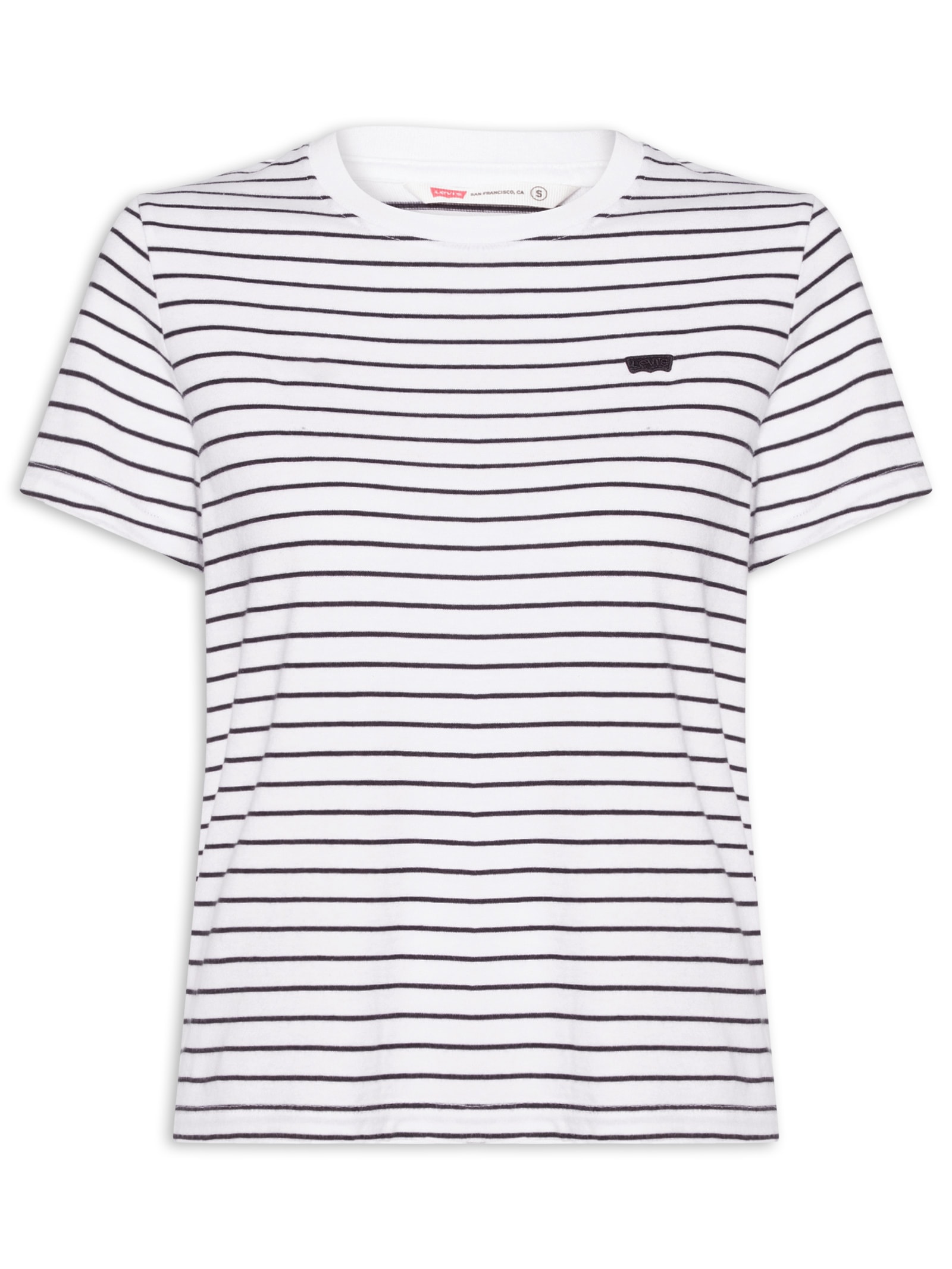Camiseta Feminina Favorite Cotton Tee Branco Levi's