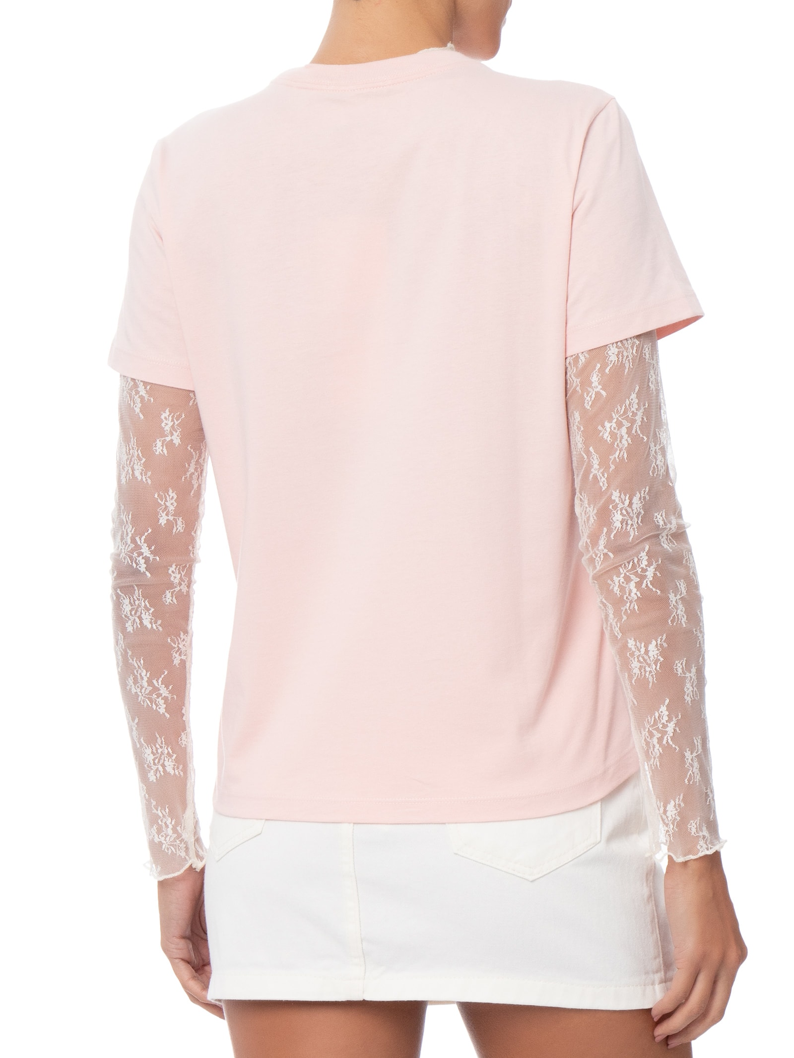 Camiseta Feminina Favorite Cotton Tee – Rosa Levi's