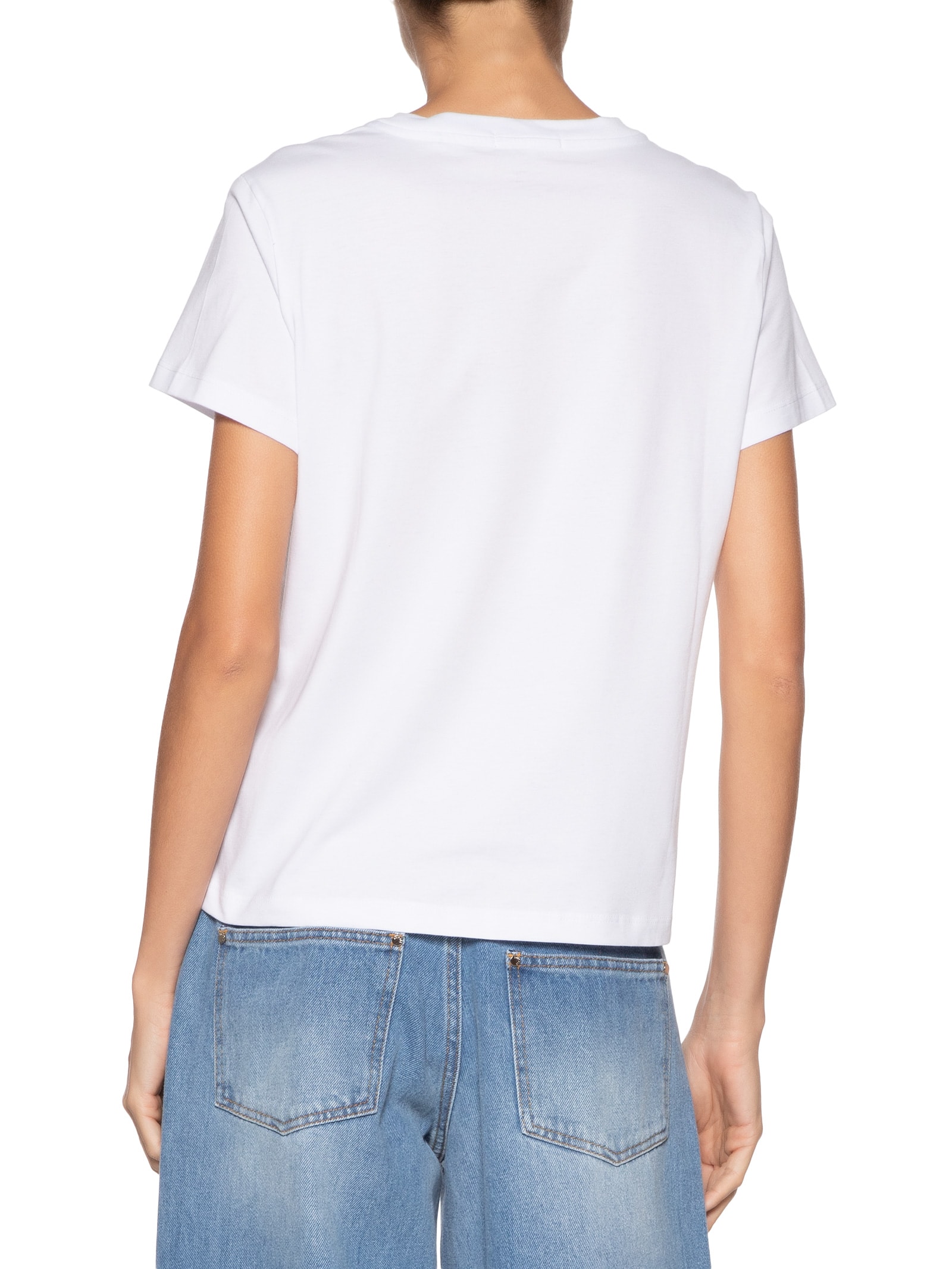 Camiseta Feminina Favorite V-Neck  Branco Levi's