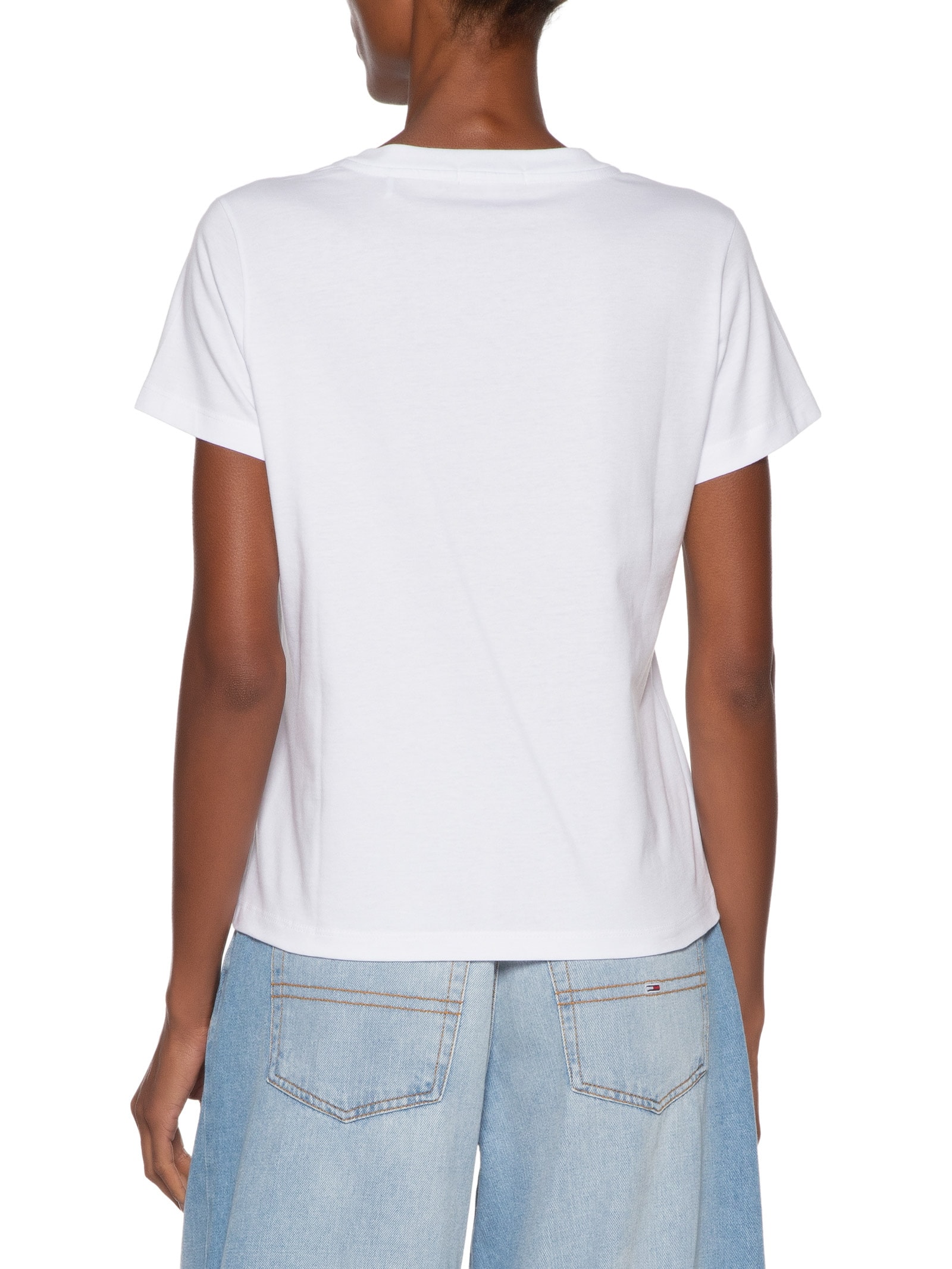Camiseta Feminina Favorite V-Neck  Branco Levi's