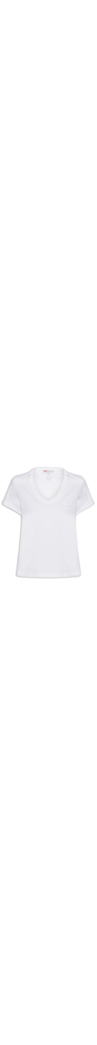 Camiseta Feminina Favorite V-Neck - Branco