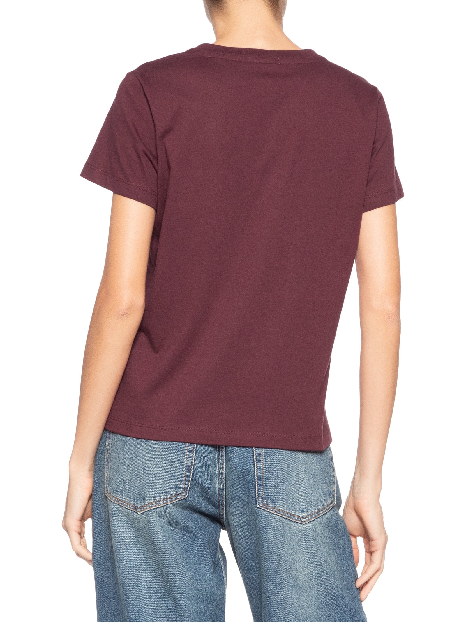 Camiseta Feminina Favorite V-Neck HM Vermelho Levi's