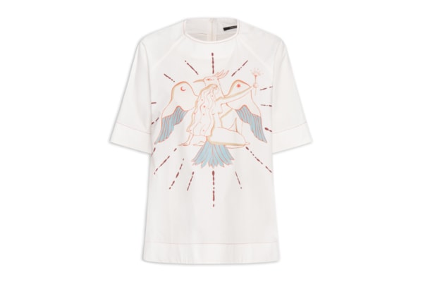 Camiseta Feminina Fenix Lab - Branco