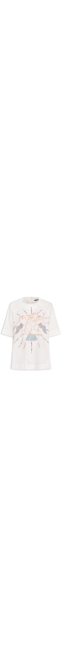 Camiseta Feminina Fenix Lab - Branco
