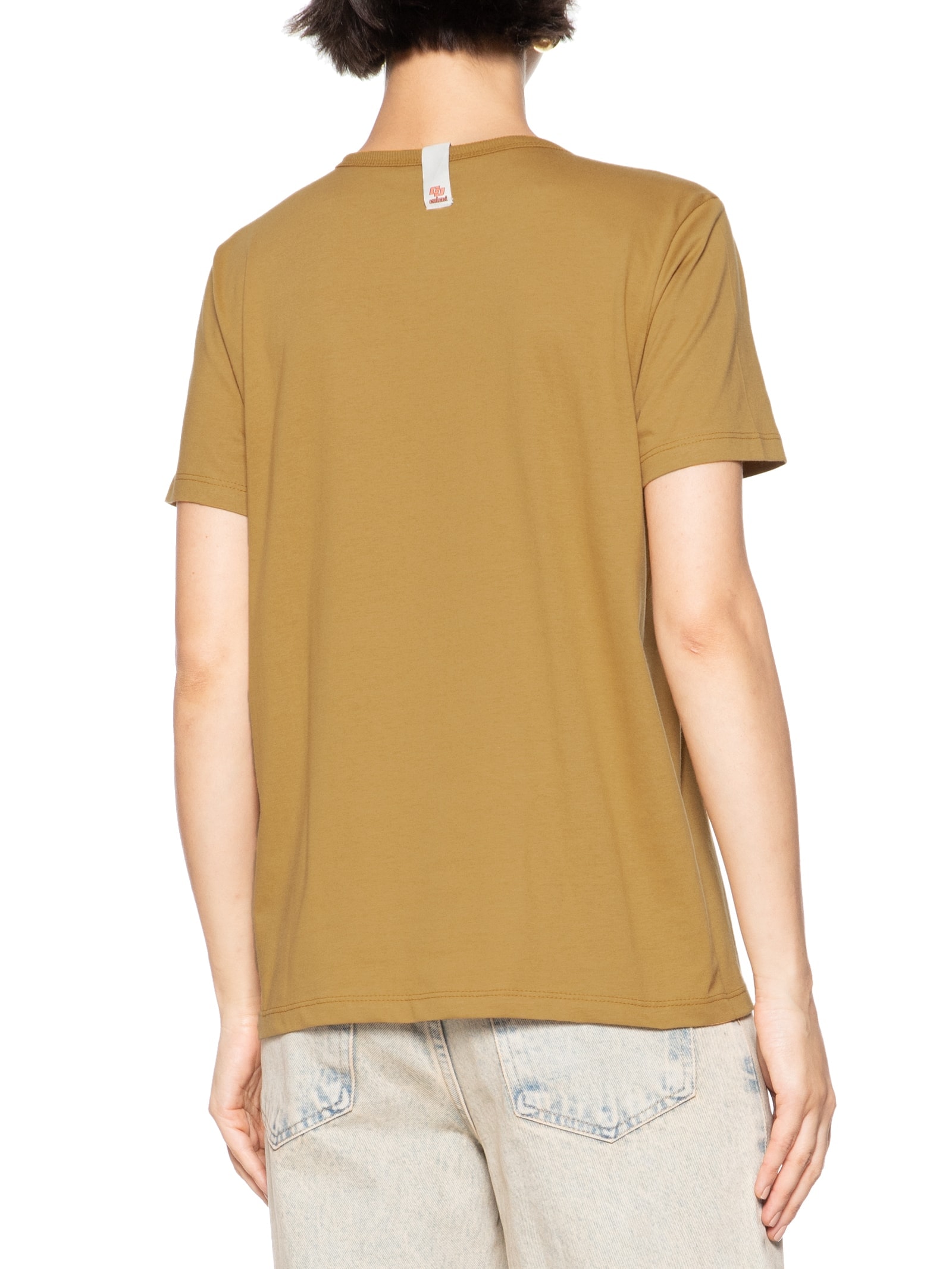 Camiseta Feminina Festa De Sol Marrom Colcci