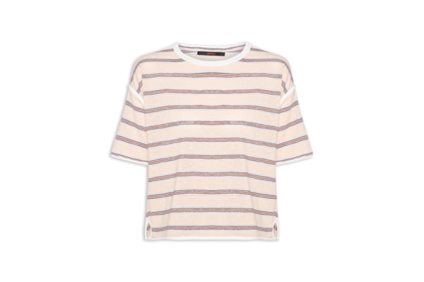 Camiseta Feminina Fio Tinto Essence - Bege