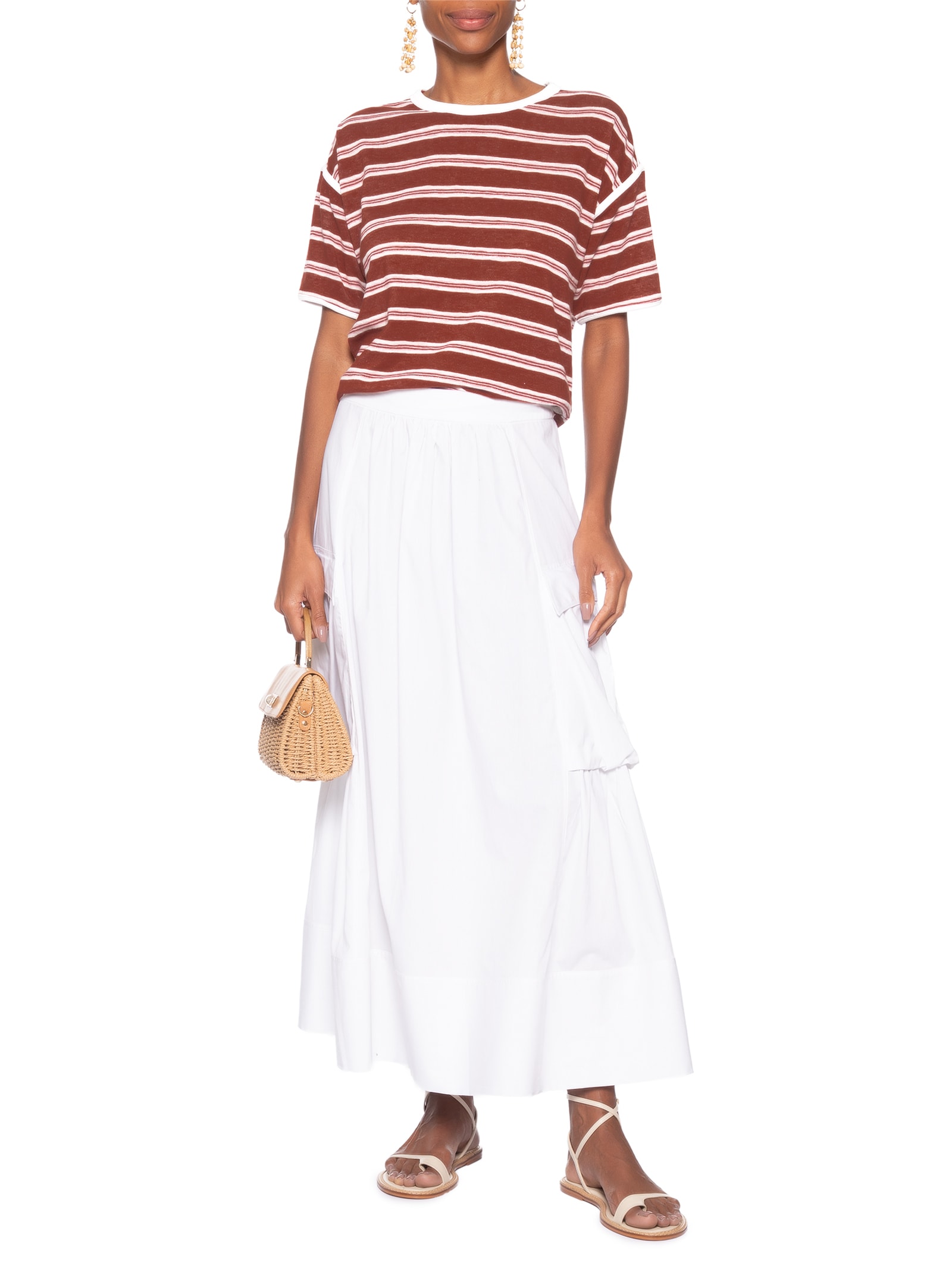 Camiseta Feminina Fio Tinto Essence – Vermelho Animale