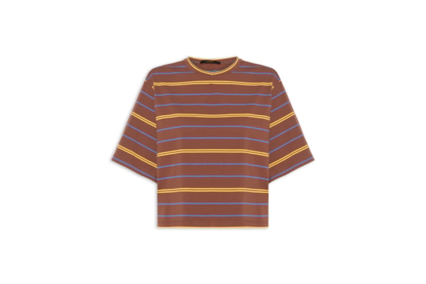 Camiseta Feminina Fio Tinto - Marrom