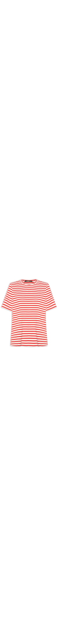 Camiseta Feminina Fio Tinto - Vermelho