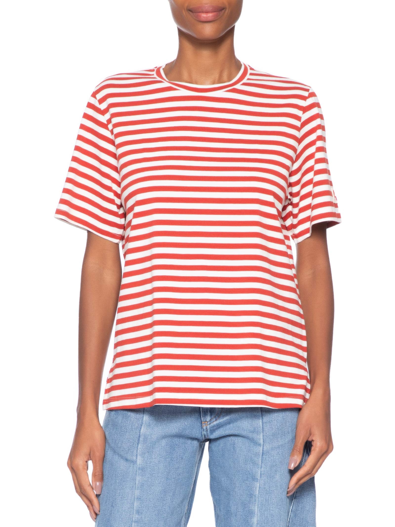 Camiseta Feminina Fio Tinto Vermelho Animale