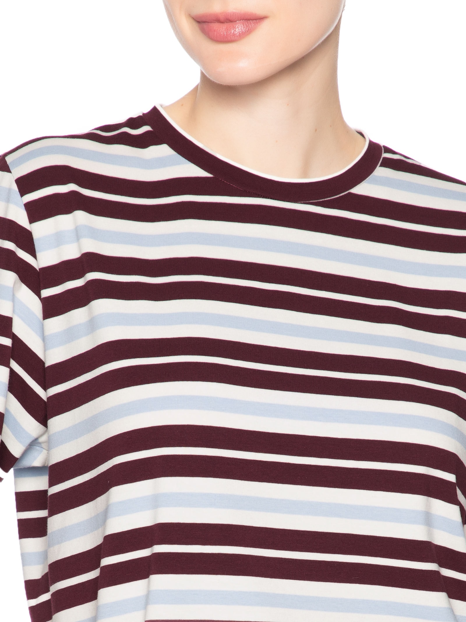 Camiseta Feminina Fio Tinto – Azul Animale