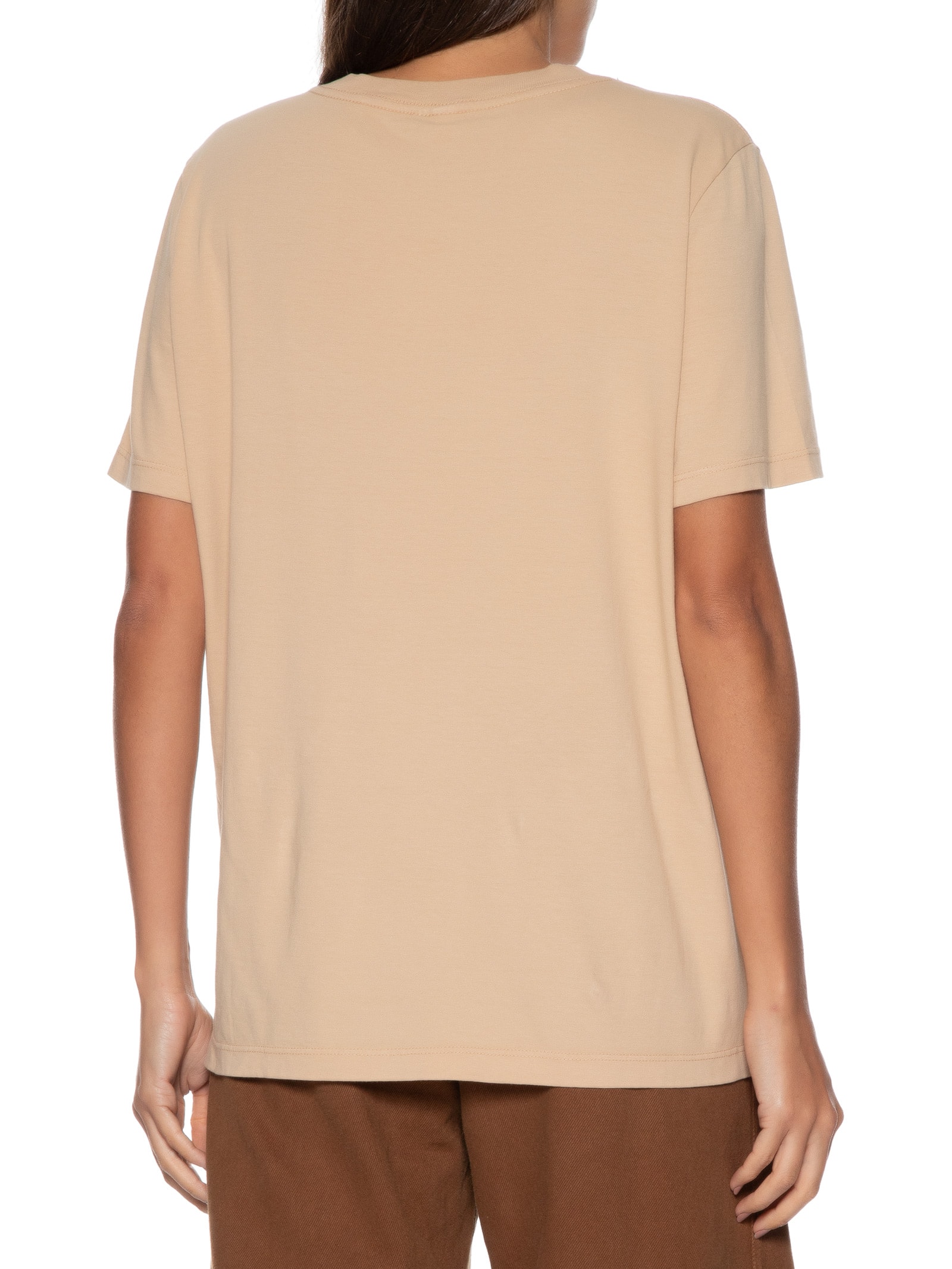 Camiseta Feminina Fit Amazônia Coração é o Norte Bege Farm