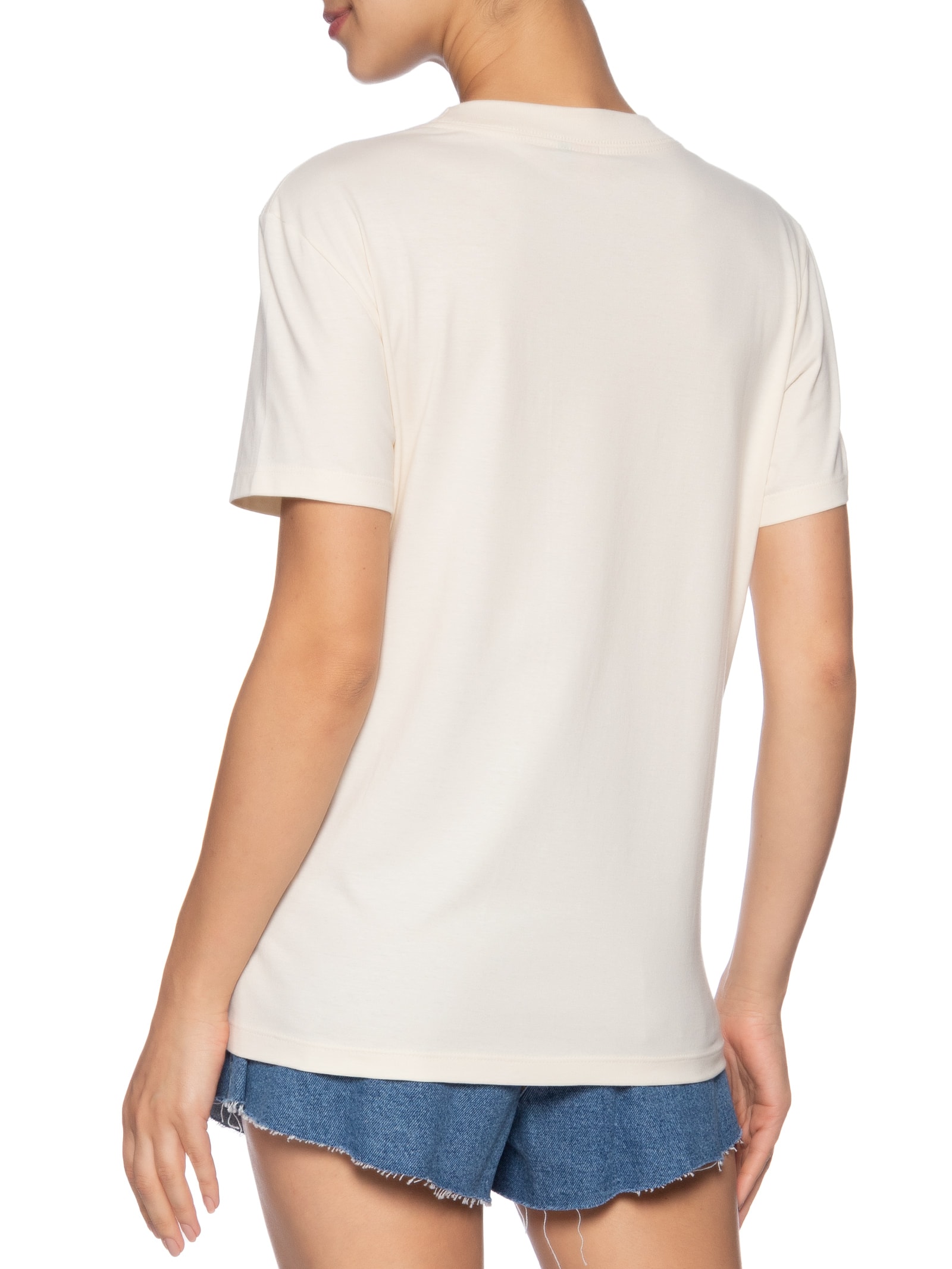 Camiseta Feminina Fit Cadeira E Biquini Off White Farm