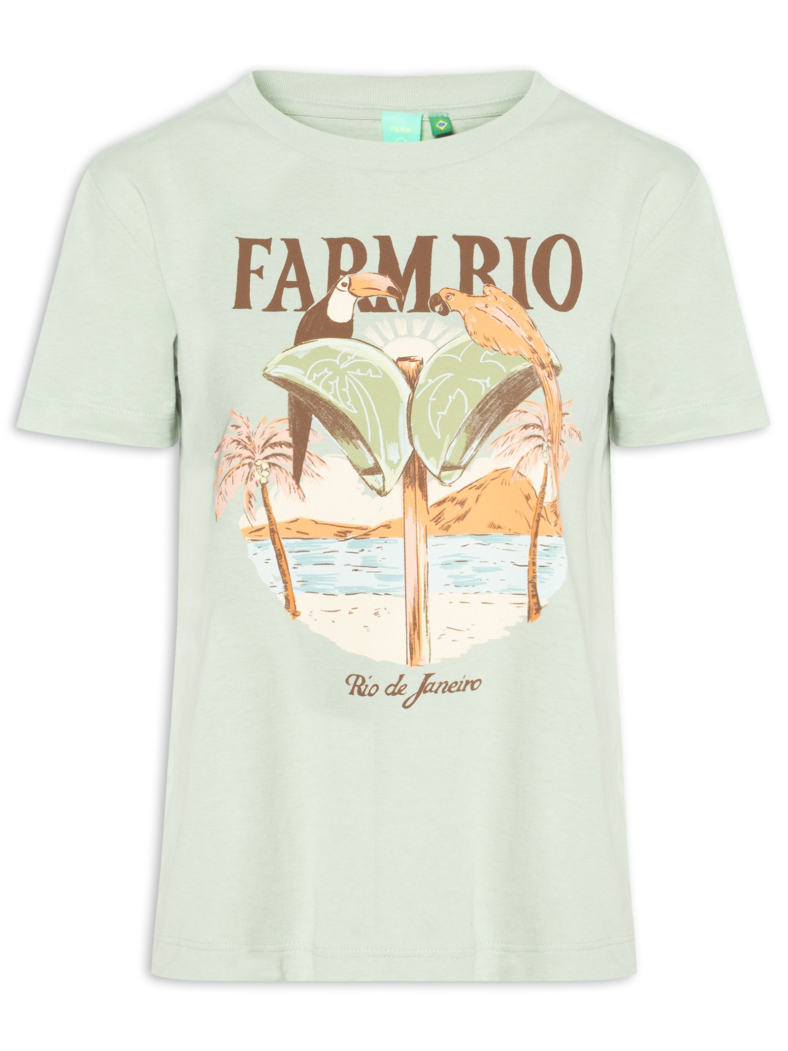 Camiseta Feminina Fit Orelhão Rio Verde Farm