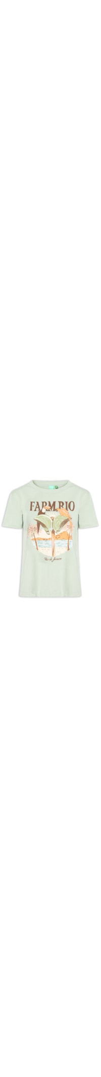 Camiseta Feminina Fit Orelhão Rio - Verde