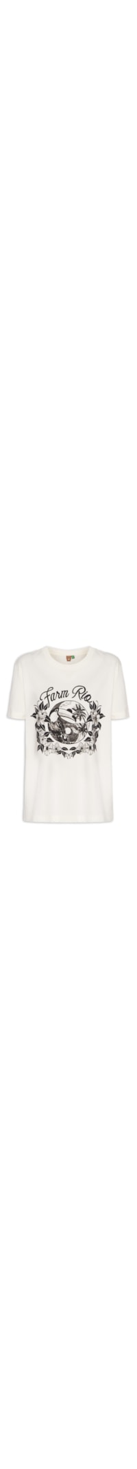 Camiseta Feminina Fit Yin Yang - Off White