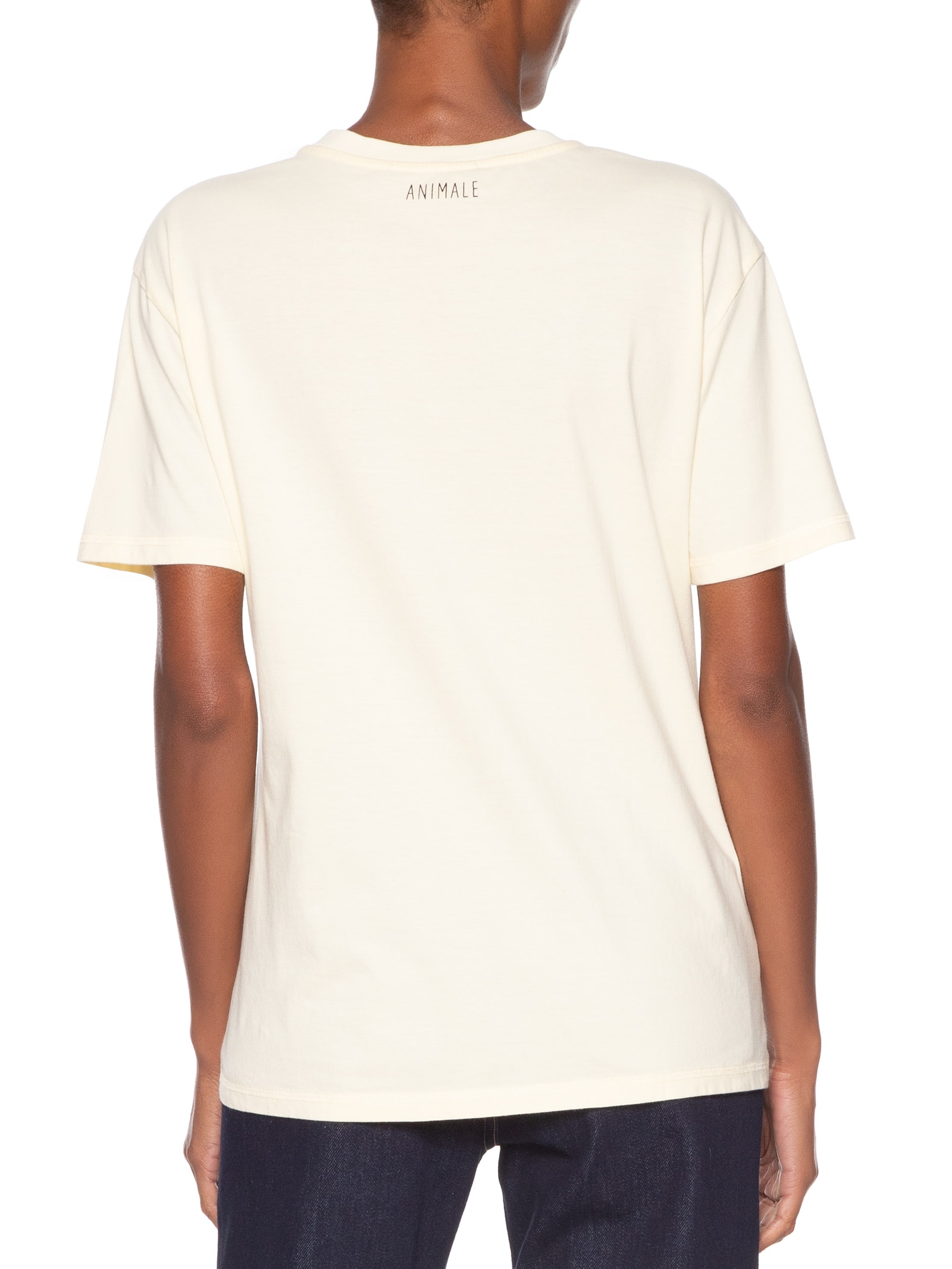 Camiseta Feminina Fun Straberry Fields Amarelo Animale