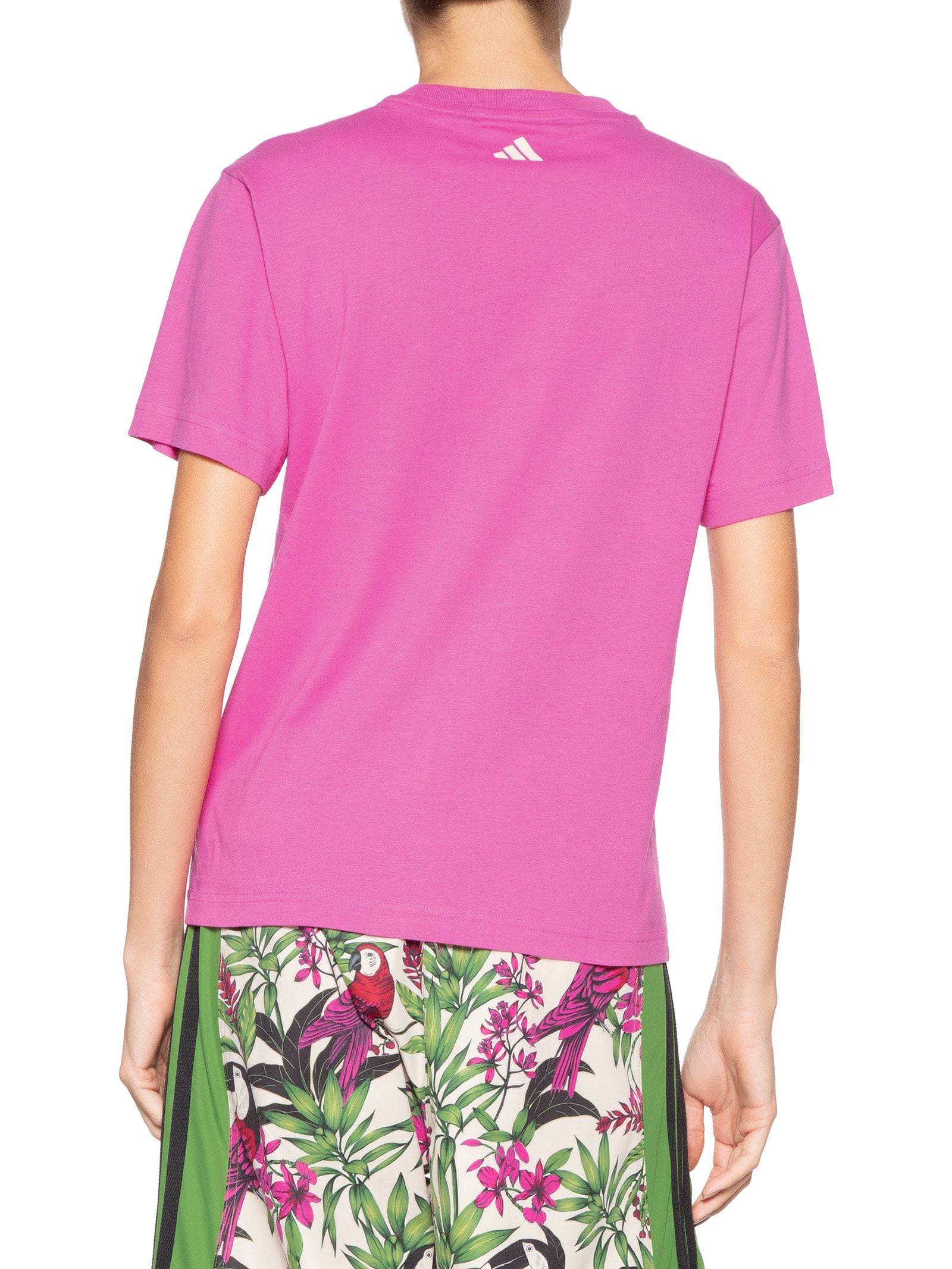 Camiseta Feminina GFX Rosa Adidas + Farm