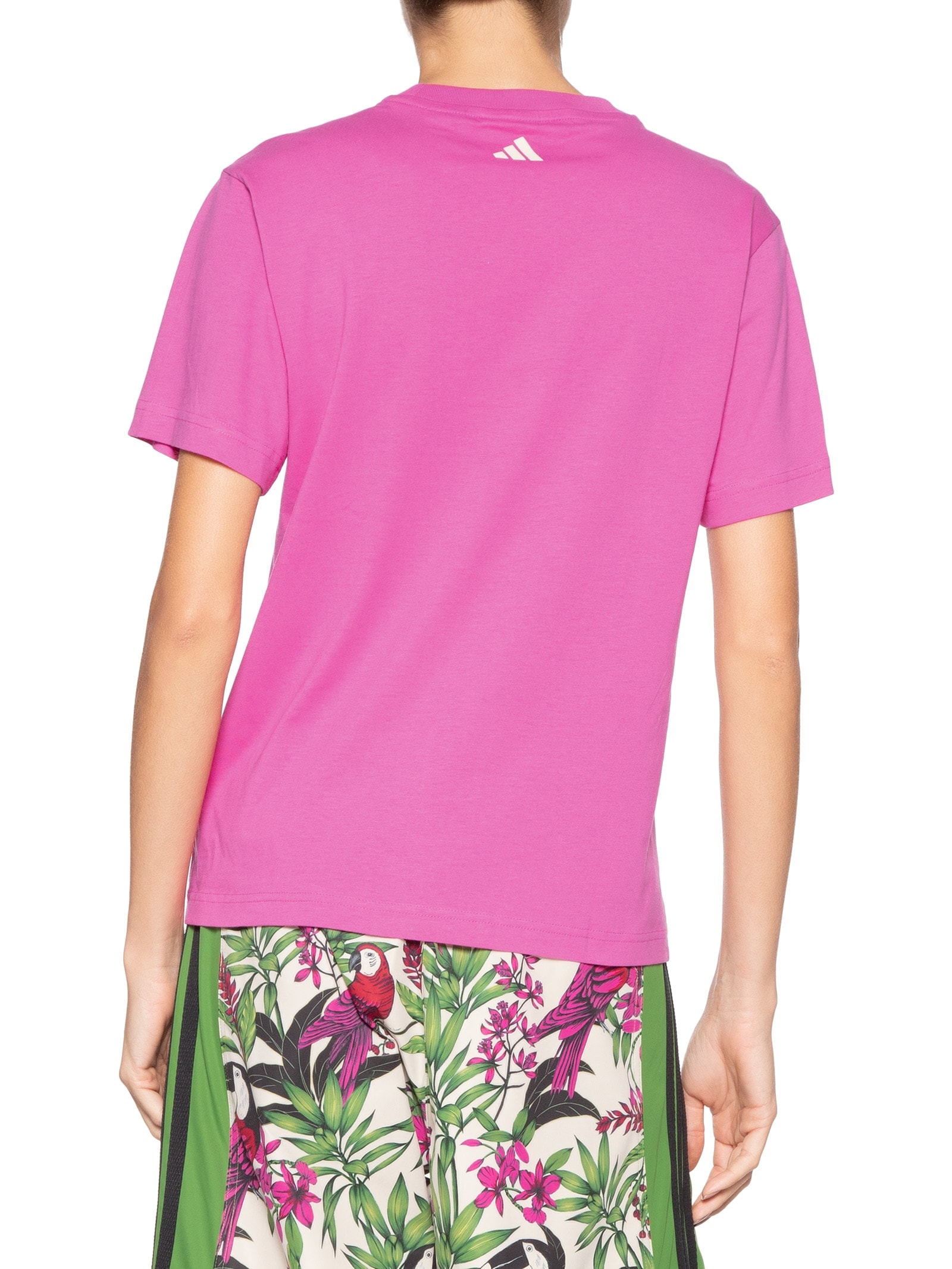 Camiseta Feminina GFX Rosa Adidas + Farm