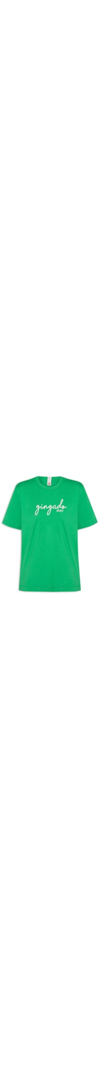 Camiseta Feminina Gingado - Verde