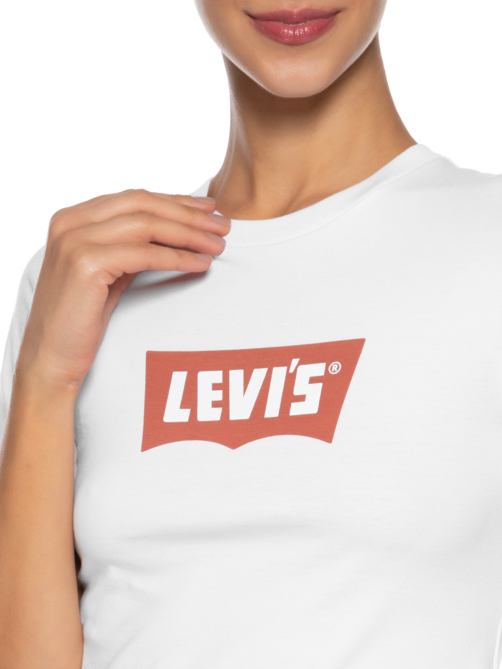 Camiseta Feminina Gr Essential Sporty Tee Branco Levi's